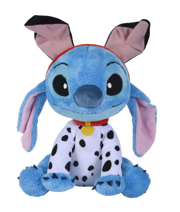  stitch peluche déguisé en dalmatien 25 cm 